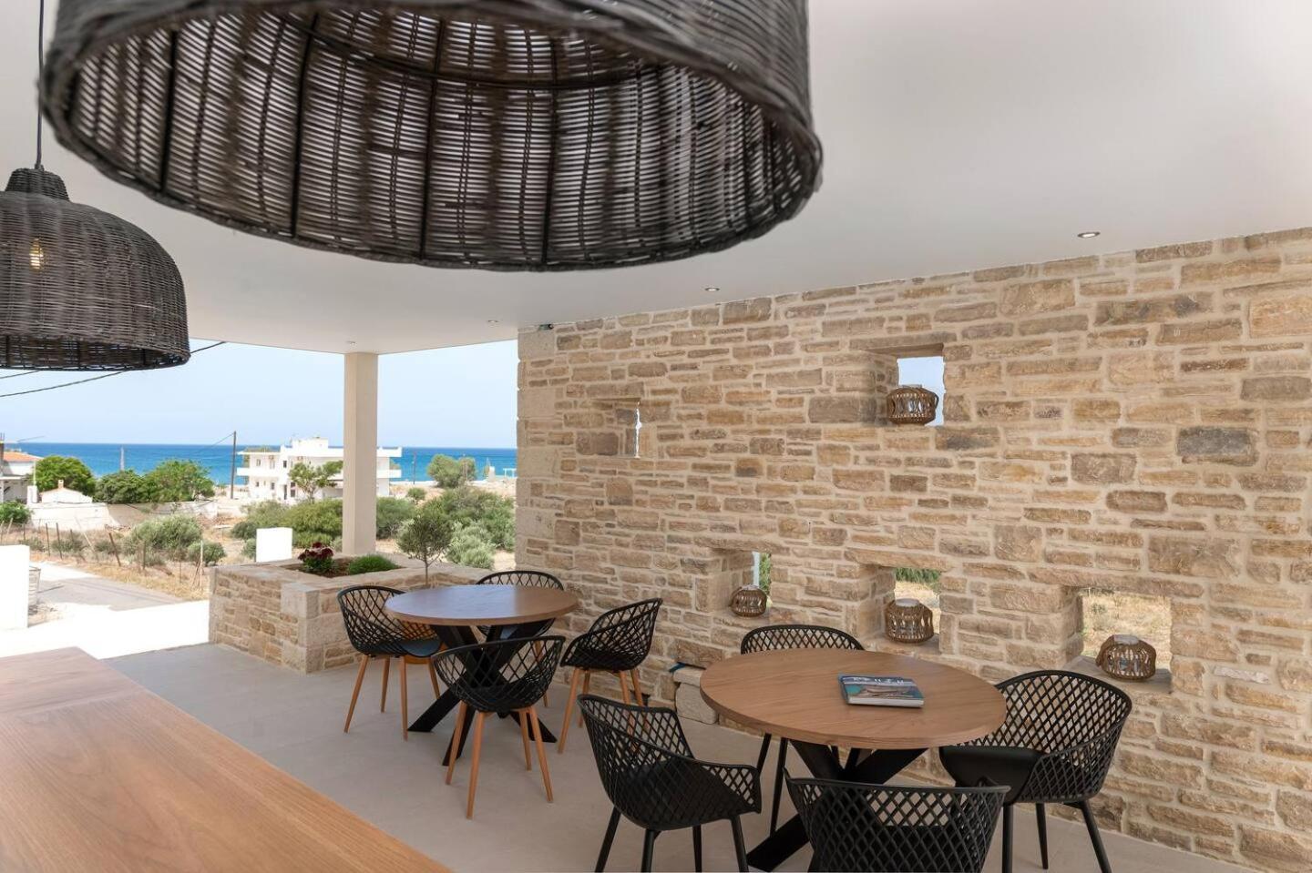 Ammokrinos Luxury Homes,150M From The Beach Kalamaki  Exterior photo